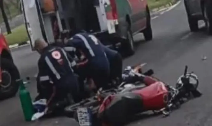 Idoso de 73 anos morre atropelado por moto na faixa de pedestres em Paulínia