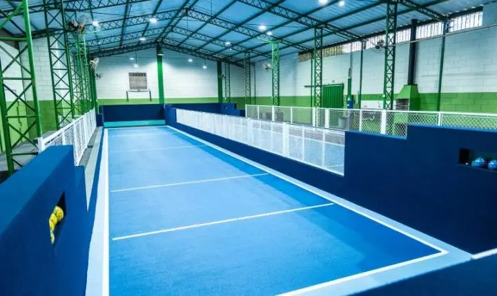 Prefeitura entrega canchas de bocha reformadas no Monte Alegre